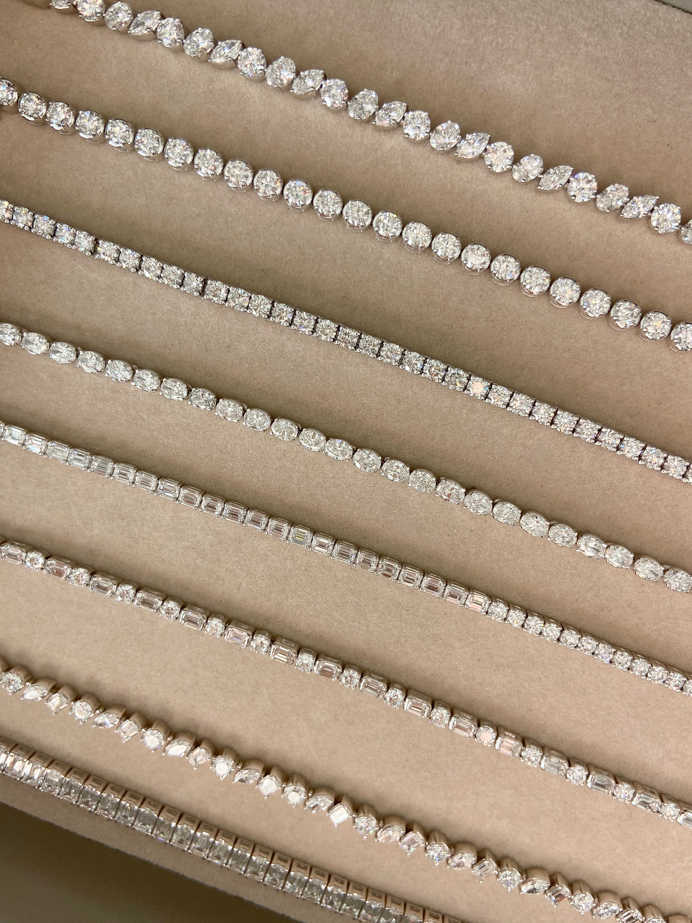 5ct Mixed Cut Diamond Tennis Bracelet