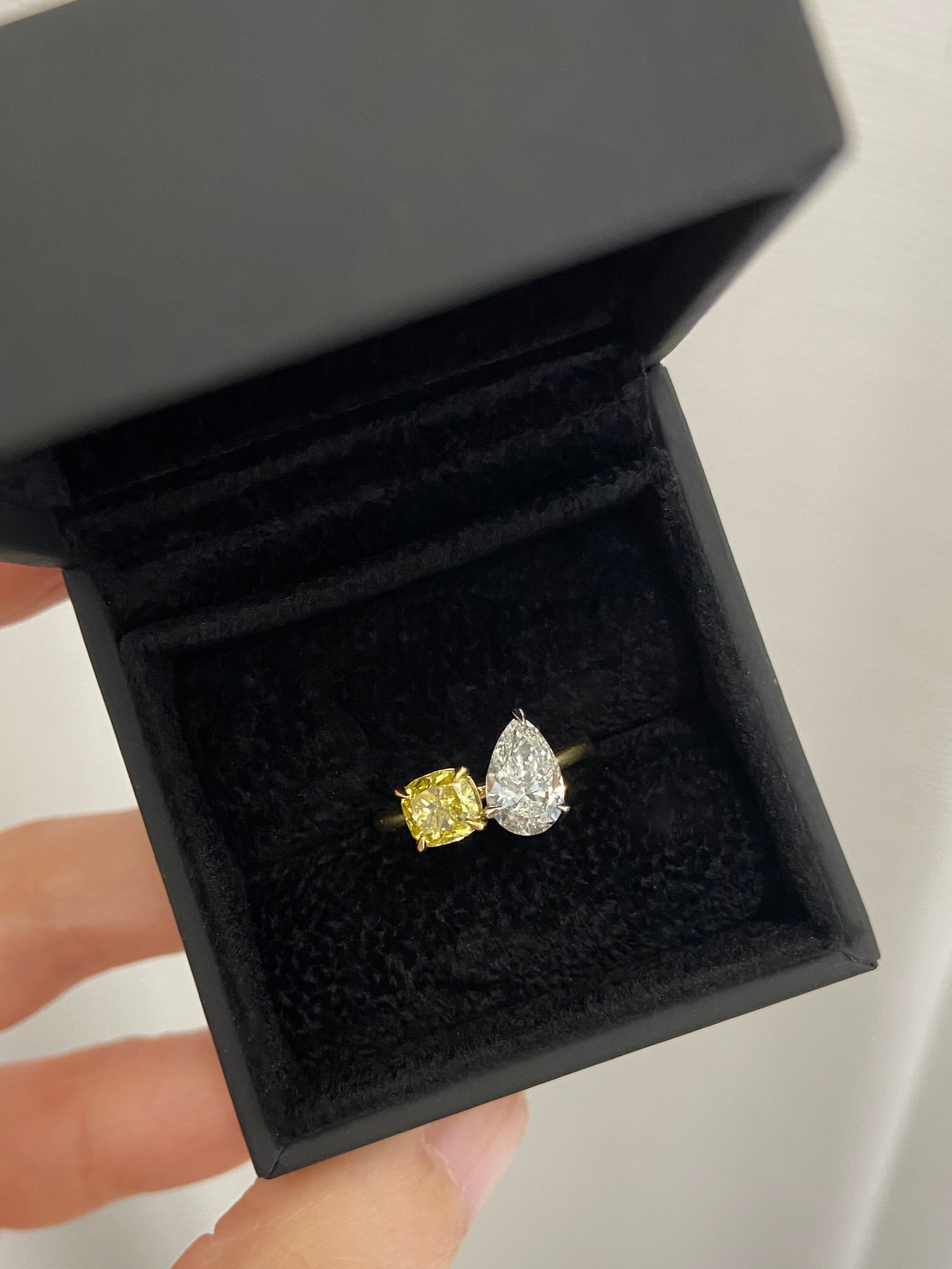 Toi et Moi Engagement Ring | Rings with Grace